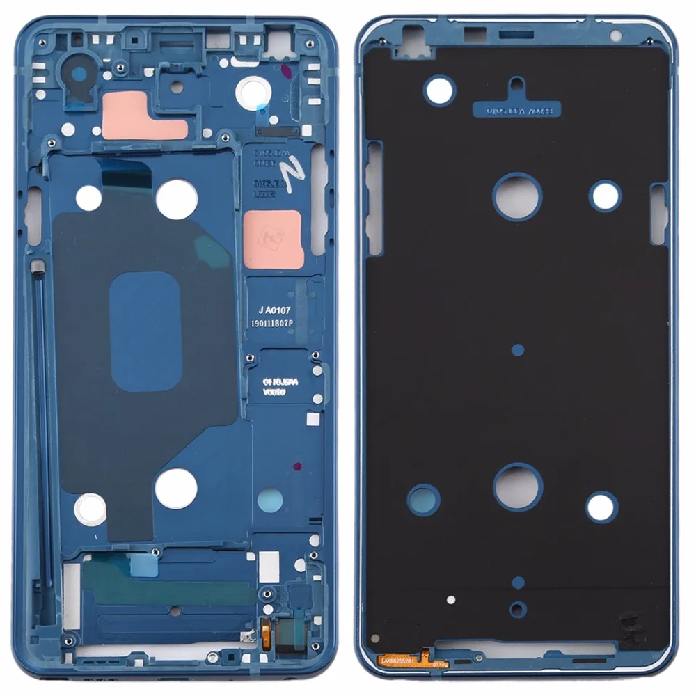 Передний корпус ЖК рамка пластина для LG Q Stylo 4 Q710 Q710MS Q710CS