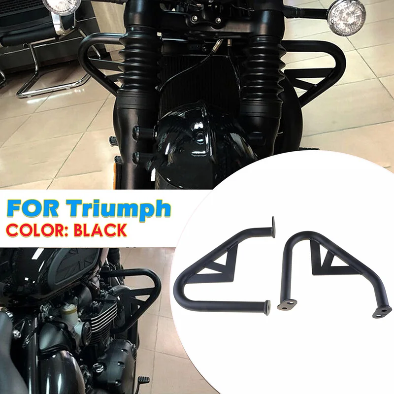 

Motorcycle Engine Guard Crash Bar Accessories Fit For Thruxton 1200/R Speed Twin Street Cup/Twin Bonneville T100 T120 2016-2022