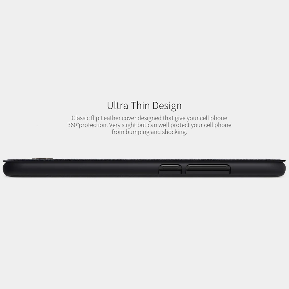 Xiaomi Redmi 7 Case Nillkin Qin Flip Leather Case Luxury Business Style Phone Case for Xiaomi Redmi 7 Redmi Y3 Back Cover