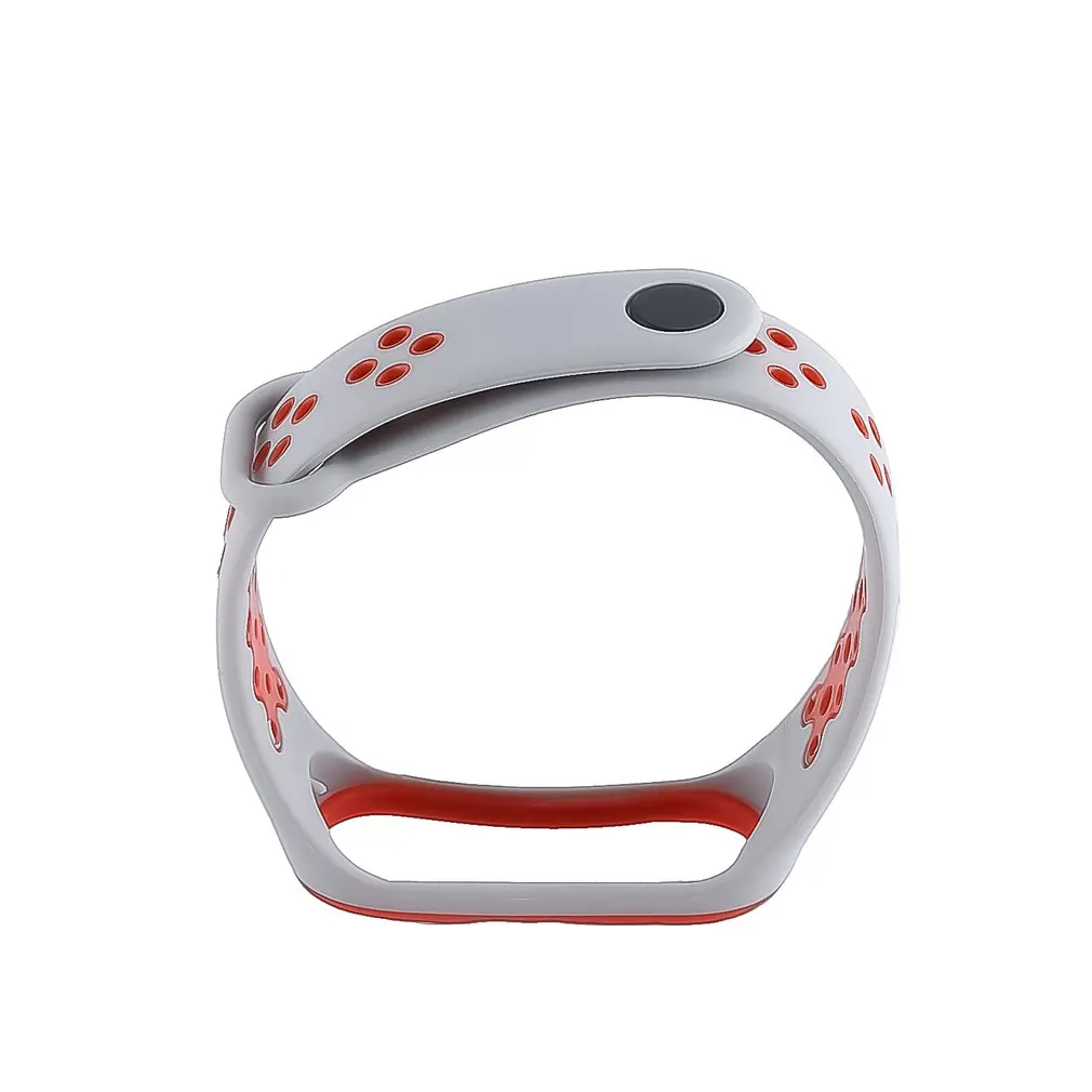 Ремешок на запястье для xiaomi mi band 4 mi band 4 сменный ремешок на запястье силиконовые браслеты двухцветный сменный ремешок