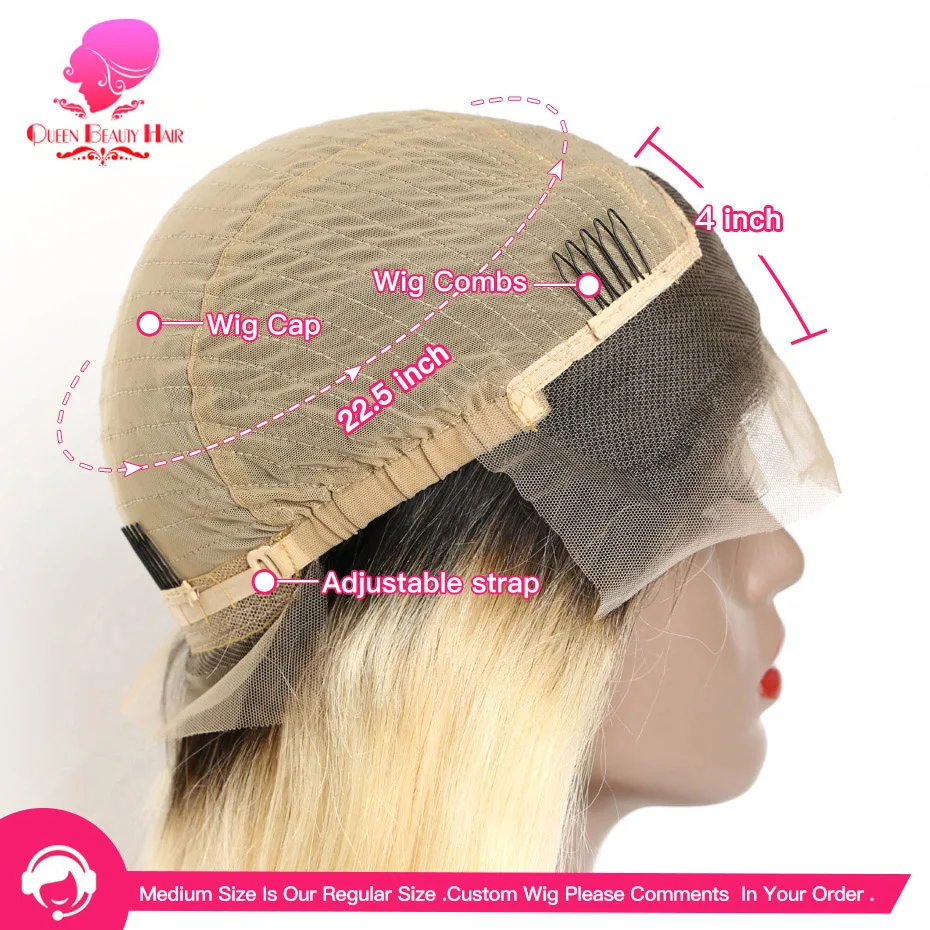 1b 613 ombre blonde wig (2)