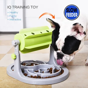 

Interactive Cat Dog Iq Training Toys Educational Play Game Anti Choke Dog Slow Feeder Bowl Toy For Small Large Dogs Jouet Chien