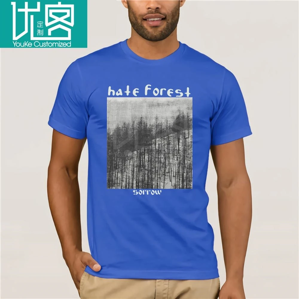 Hate Forest Sorrow 2005 футболка с изображением обложки альбома летняя модная короткими