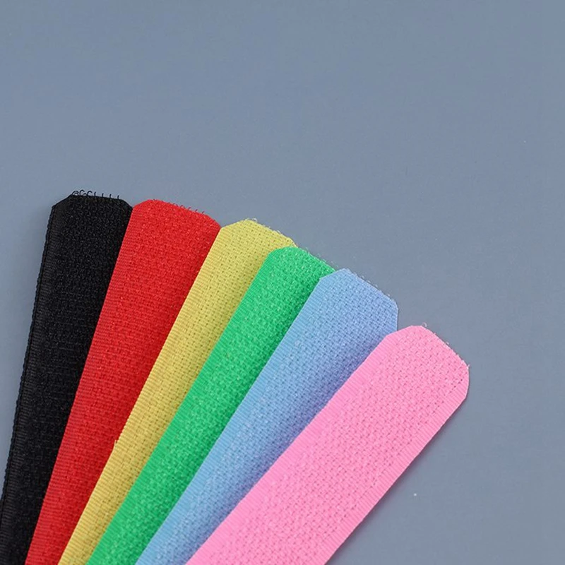 2cm Adhesive Velcro for clothes Sticky Buckle For Sewing Color Nylon