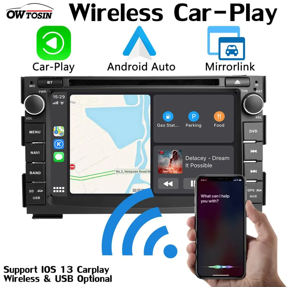 2Din 8 ядерный Android 9,0 PX6 4G+ 64G Автомобильный dvd-плеер для KIA Ceed Venga DSP Авто CarPlay радио gps навигация мультимедиа головное устройство