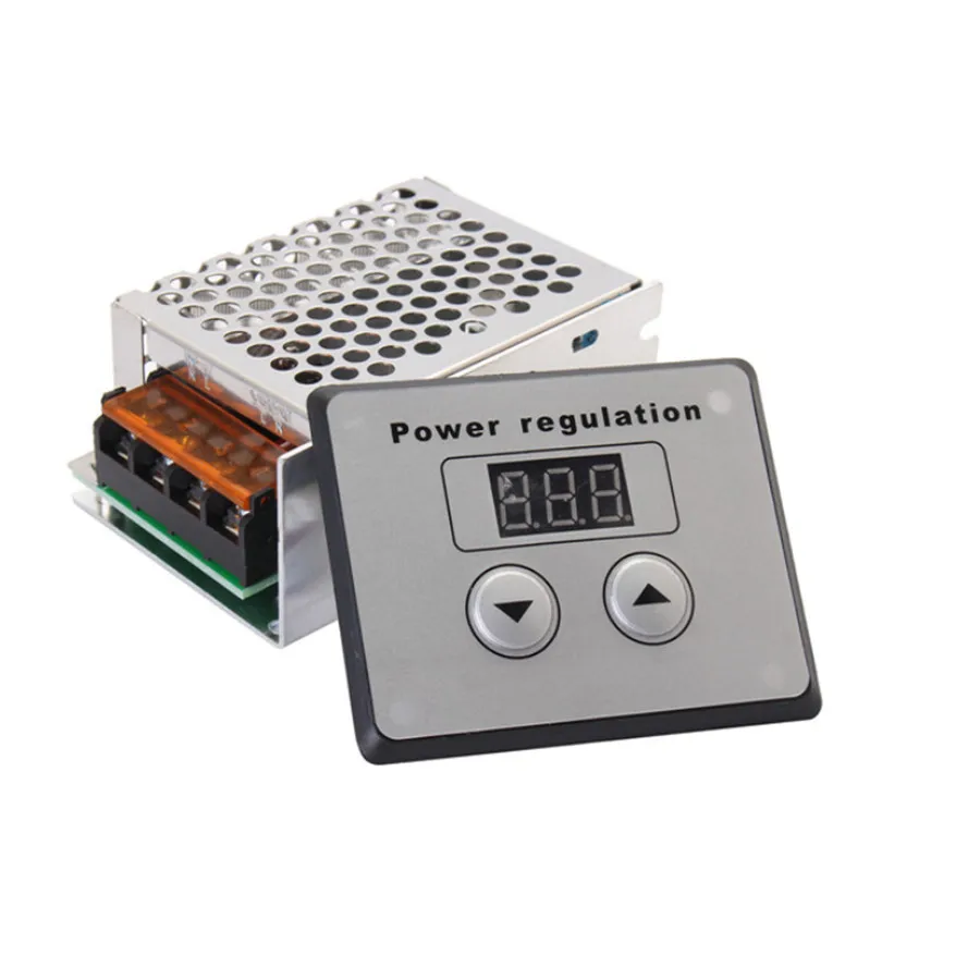 AC 220V 4000W SCR регулятор напряжения диммер Электрический мотор скорости TP