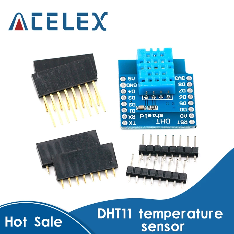 DHT Shield for WeMos D1 mini DHT11 Single-bus digital temperature and humidity