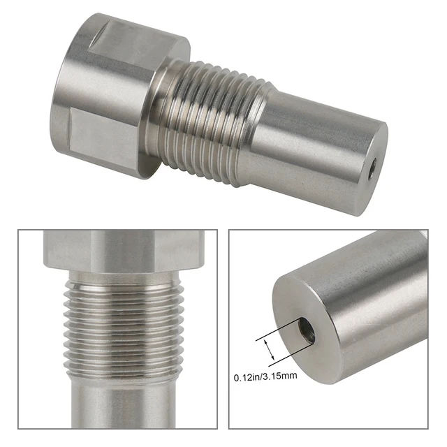 90 degree Oxygen Sensor Extender M18x1.5mm O2 Threaded Oxygen Sensors