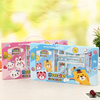 

14pcs/Set Stationery set Crayon Drawing Painting Tool with Pencil Case Pencil Eraser Painting Book Set Gift for Children Prescho