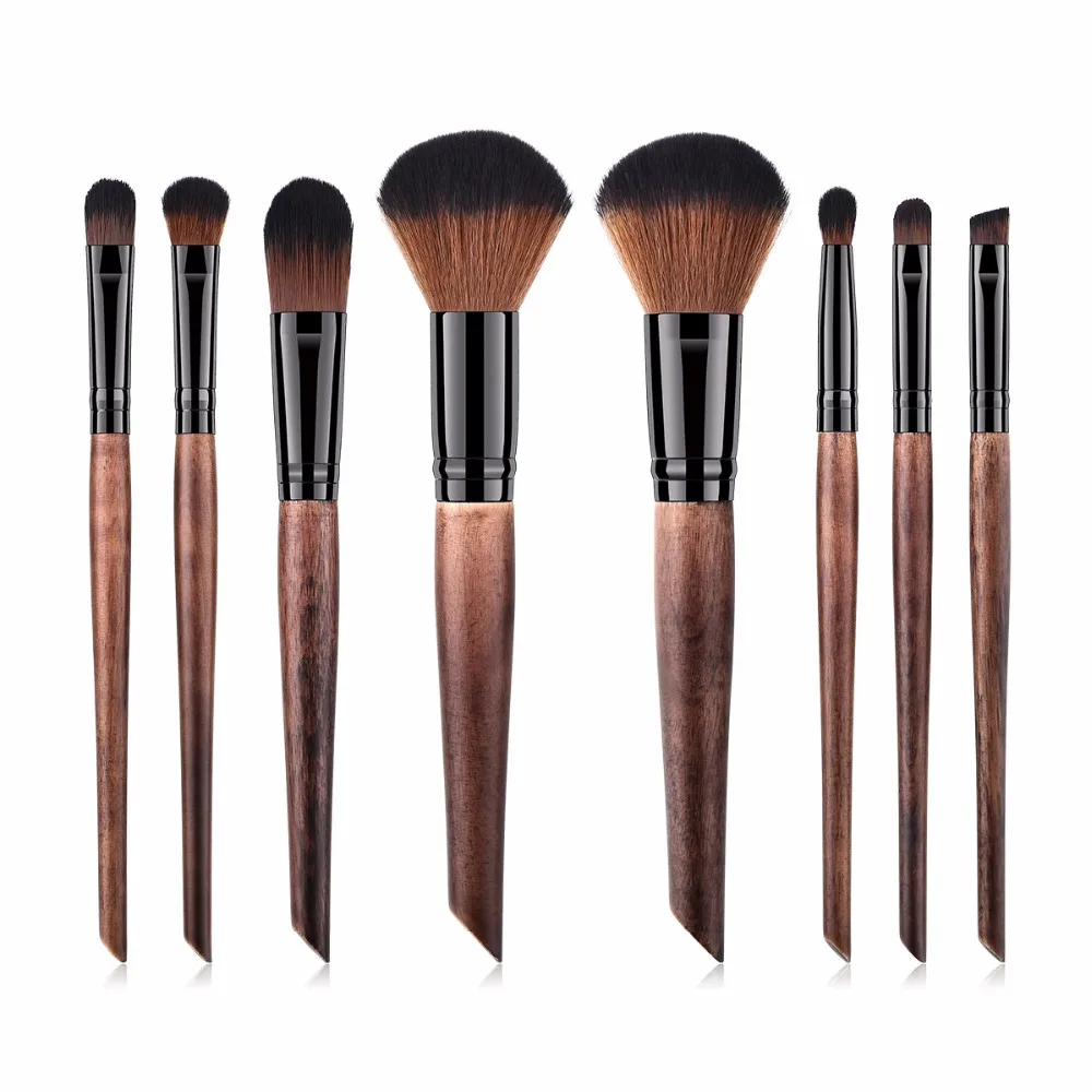 Popular Full Set Face Makeup Brushes With Bag Foundation Powder Brush Top Brushes For Face Eye Shadow Brush Cosmetic Tools