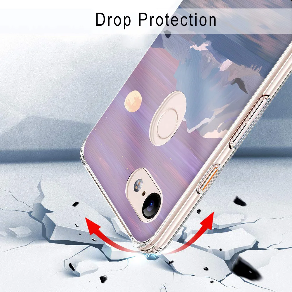 Painting Landscape Coque for Google Pixel 5 4 4a 3 3a 2 XL Soft TPU Silicone Phone Cases For Pixel 6 Pro 4XL 3XL 2XL Cover Funda