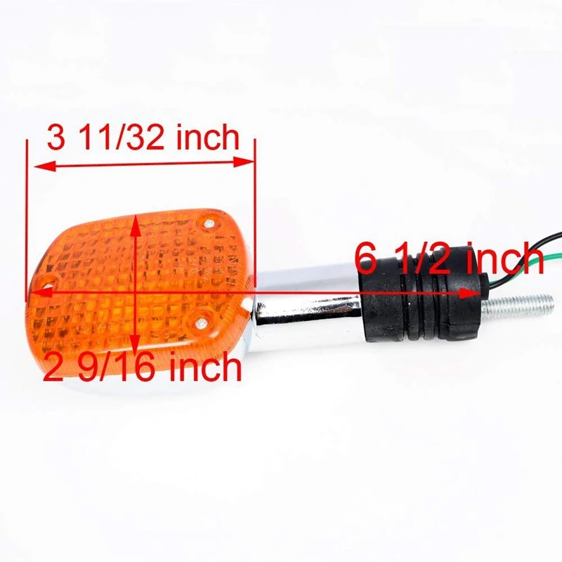 Светильник мигалка поворотников мотоцикла для Honda Shadow VTX M agna VF Steed VLX Rebel Magna 250 400 750(4