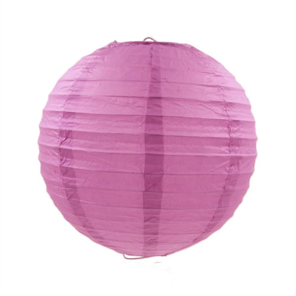20/24 дюймов Круглые Китайские бумажные фонарики украшения для свадьбы и дня рождения подарок ремесло DIY Lampion Висячие шары вечерние принадлежности - Цвет: Purple