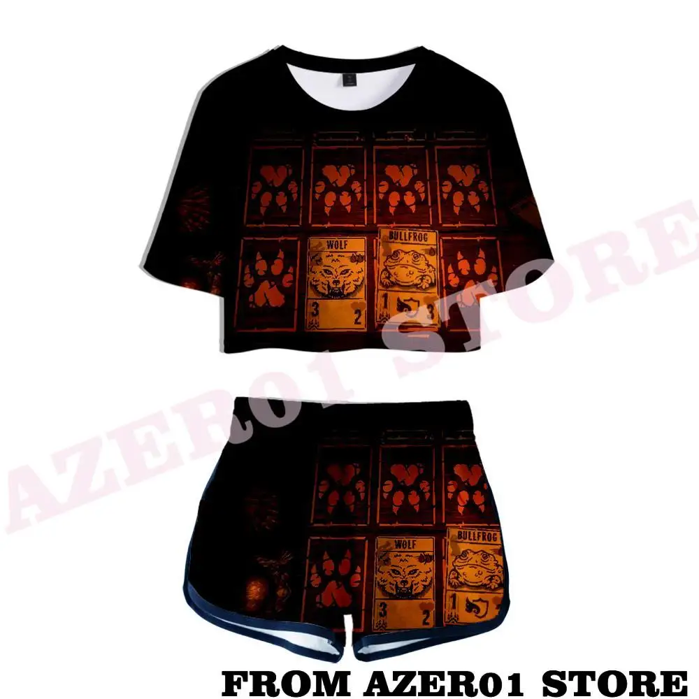 Inscryption Merch 3D T shirt Summer Sets Sexy Short Tops+shorts Elastic  Waist Suit Vitality Kawaii Two Piece Sets|Shorts| - AliExpress