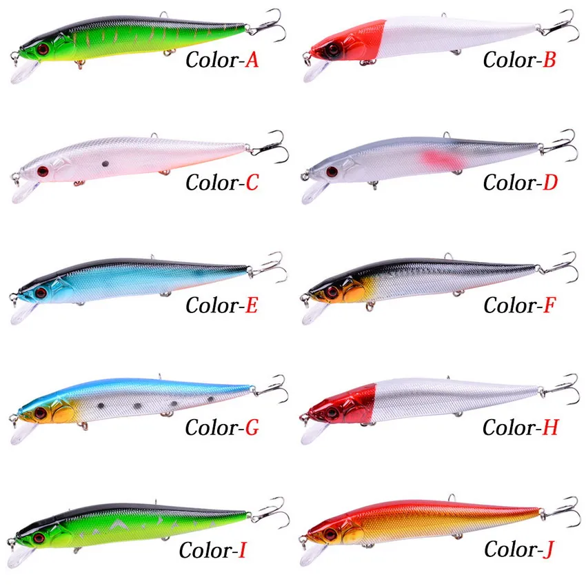 1 шт. 14 см 23 г Minnow Воблер для рыболовной наживки жесткие приманки Crankbait ABS