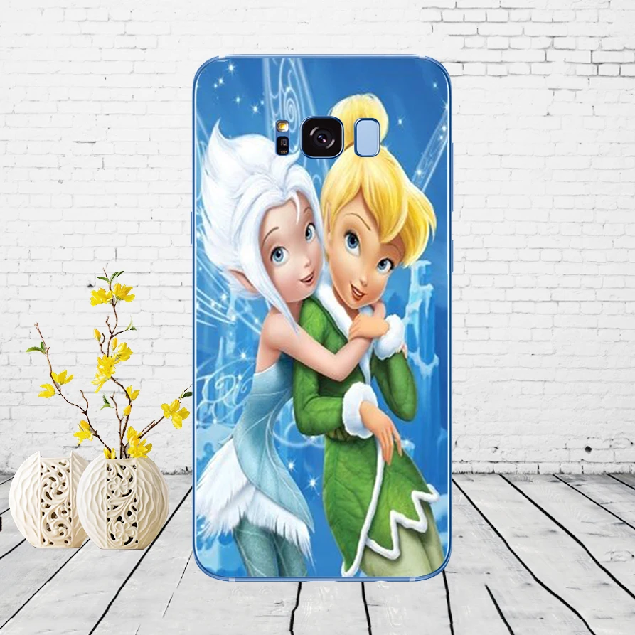 104DD Питер Пэн Венди Tinkerbell Tinker bell Мягкий силиконовый чехол для Samsung Galaxy S6 S7 edge S8 S9 S10 plus A70 A50 чехол