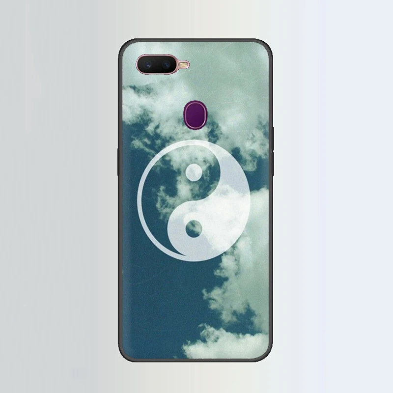 B9 EWAU Инь Китайский силикон чехол для телефона для OPPO R17 R15 F11 F9 Pro R11s A77 R11 R9s F9 F7 A73 A83 A59 A39 A5 - Цвет: B9