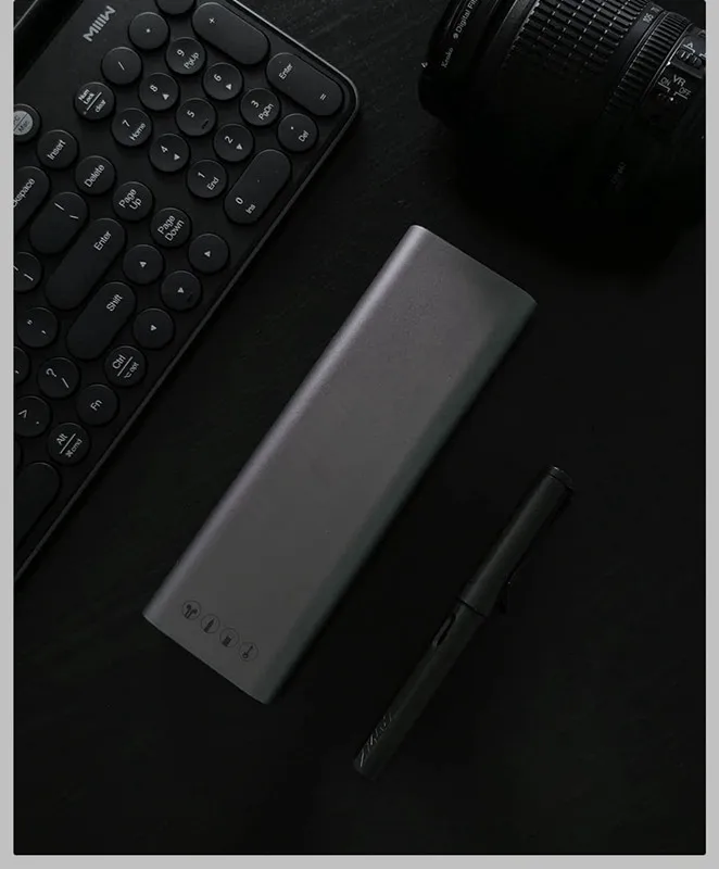 Xiaomi Mijia Youpin MIIIW металлический ящик портативный Карандаш корпус алюминиевый корпус кнопочный переключатель для школы офиса