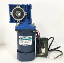 220VAC Worm Gear Motor 60W RV40 Turbine Reducer Motor (motor+controller) Self-locking NRV40 AC Motor Speed Adjustable CW CCW