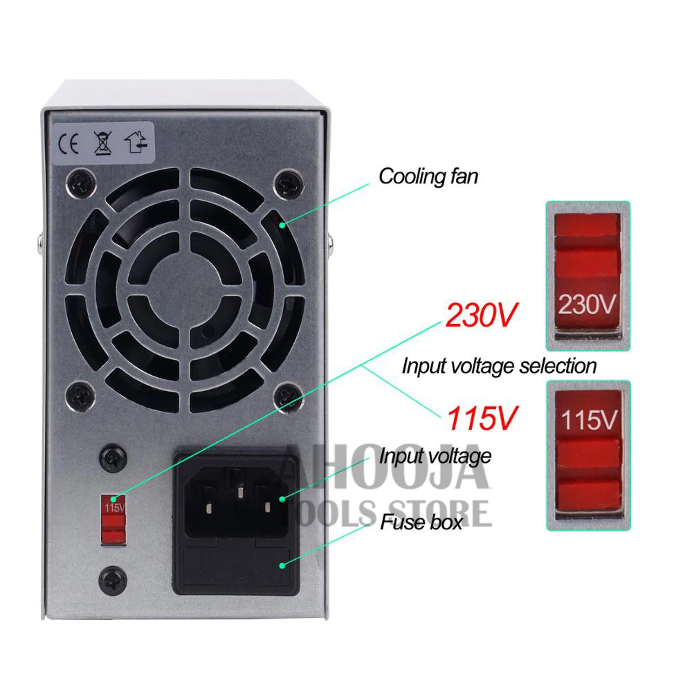 NPS3010W три-окна Дисплей Мини DC Питание 30V 10A одновременно Дисплей s Напряжение тока и Мощность лаборатории Тесты