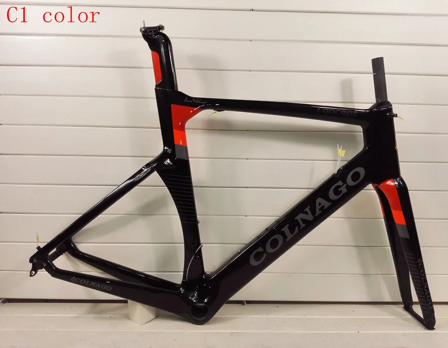 2020 T1000 carbon fiber colnago concept road bike frame 12+ colors choose  made in taiwan high quality carbon bicycle XDB ship|Bicycle Frame| -  AliExpress
