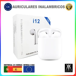 Manual de Instrucciones auriculares Bluetooth i12 TWS i9s en español