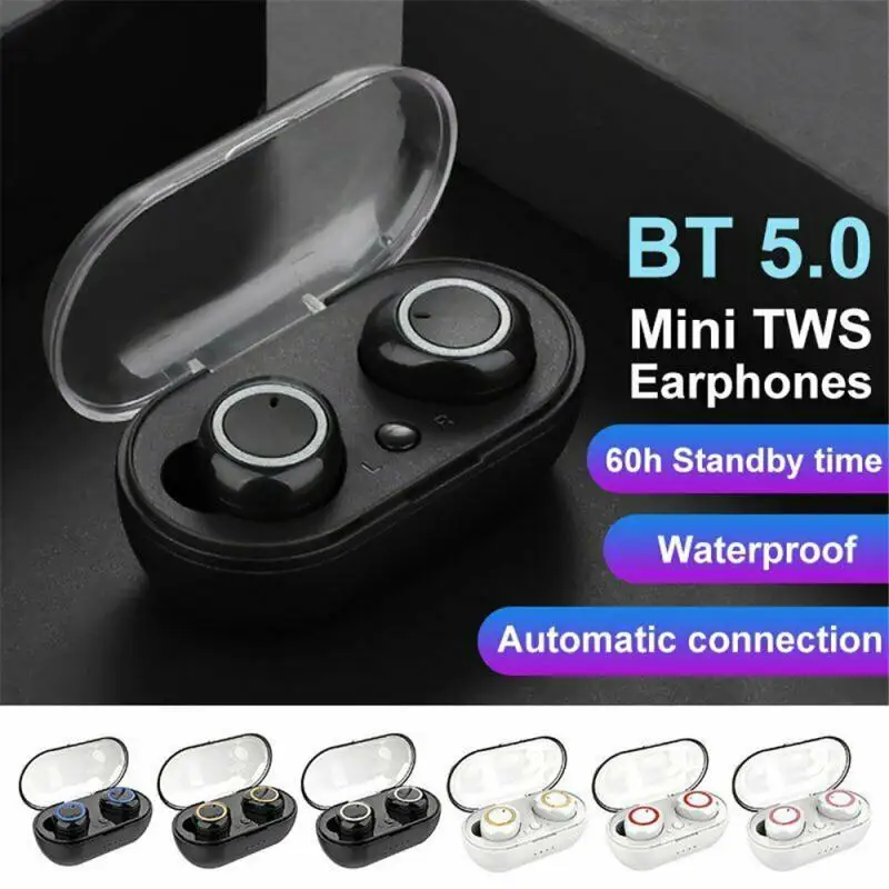 TWS Wireless Earbuds Bluetooth5 0 Waterproof Mini Earphone Stereo Sport Headset Hearing Protection Earphone For Xiaomi Huawei