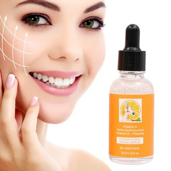 

Vitamin C Stock Solution Hydrating Smooth Fine Lines Anti-Aging Skin Repair Essential Liquid Pores Shrinking Skin Care Essence