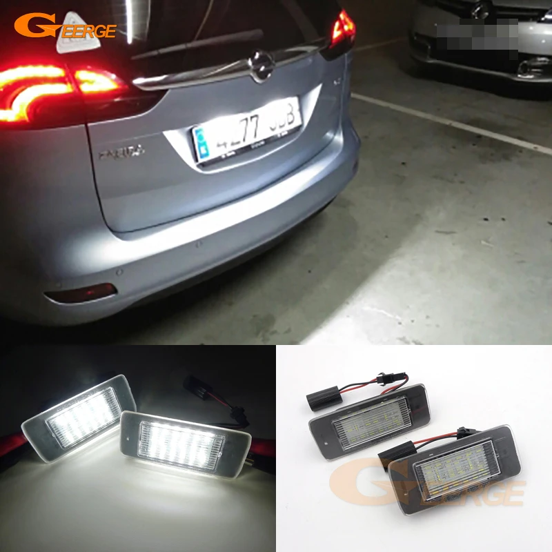 Для Opel Zafira Tourer C P12 2011 2016 предварительная подтяжка лица ультра яркий smd