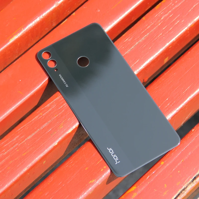 Стеклянная задняя крышка для Huawei Honor 8X оригинальный аккумулятор HuaWei Защитные