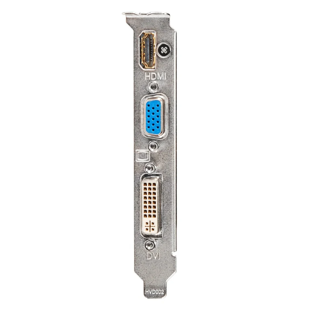 Видеокарты Gigabyte GV N610 1GI 64 bit GT 610 1GB DDR3 HDMI DVI VGA для Nvidia Geforce GT610 оригинальная б/у