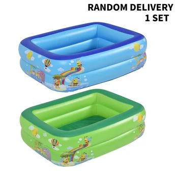 

Square Toddlers Adult Thickened For Kids Blow Up Home Family Paddling PVC Inflatable Pool Water Play Swimming Party Outdoor