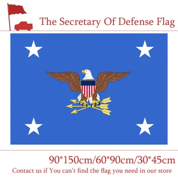

15PCS Flag American The Department Of Defense Secretary Flag 90*150cm 60*90cm 3*5 Feet Custom Banner 40*60cm Car Flag For Event
