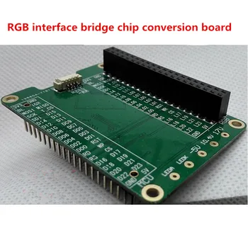 

RGB bridge chip conversion board for 4.3 inch LCD screen display module 480x800 24 bit RGB888 STM32 test evaluation development