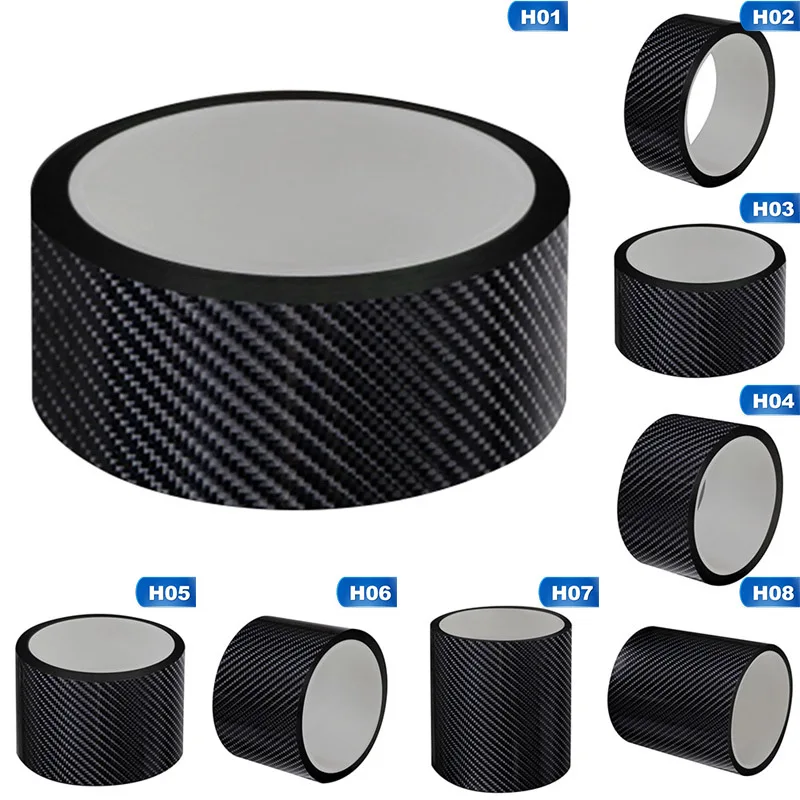 Carbon Fiber Car Sticker Protector Strip Nano Auto Door Sill Anti Scratch Tape Collision Scuff DIY Paste Protection Film | Автомобили и