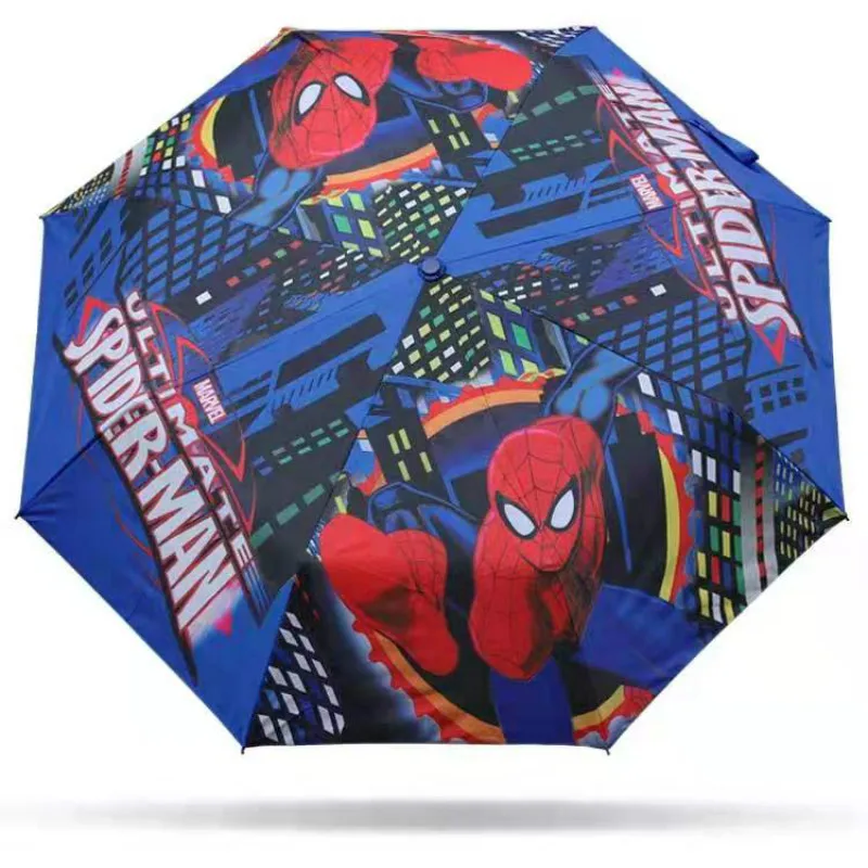 new children's umbrella folding umbrella spider-man altman transformers cartoon pattern kids umbrella 13 colors to choose from