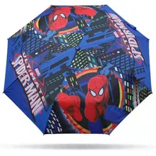 new children's umbrella folding umbrella spider-man altman transformers cartoon pattern kids umbrella 13 colors to choose from