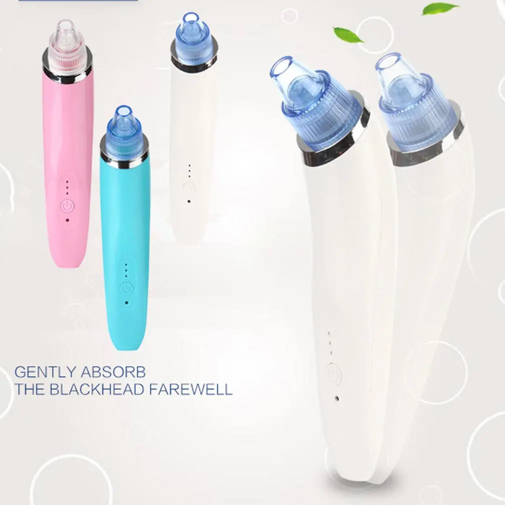 Electric Blackhead Remover Pore Vacuum Suction Acne Face Skin Care Cleaner USB Rechargeable Blackhead Comedo Vacuum 1 Electric Blackhead Remover Pore Vacuum Suction Acne Face Skin Care Cleaner USB Rechargeable Blackhead Comedo Vacuum 4