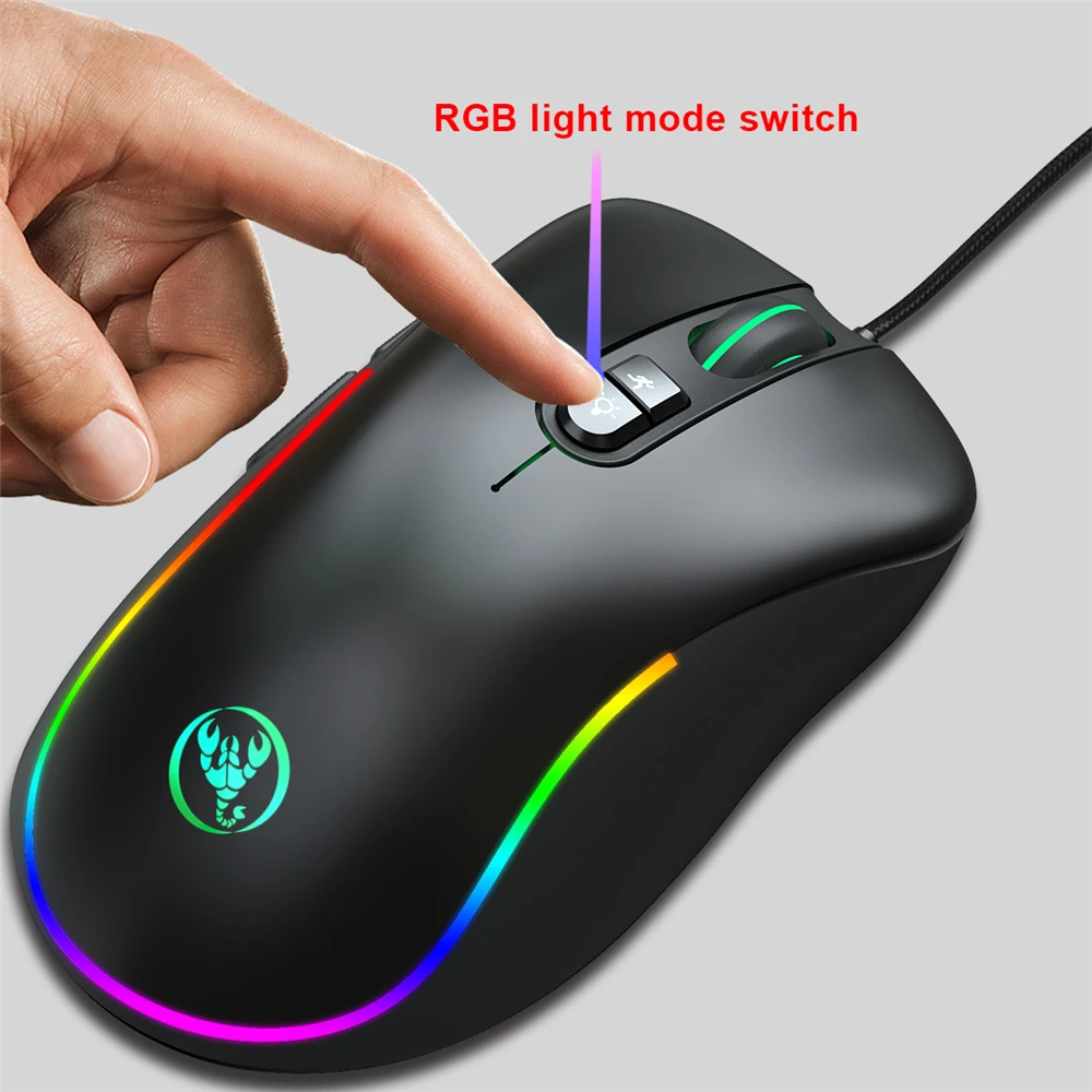 L300 기계식 키보드 + J300 유선 마우스 세트 게임용 키보드 RGB 믹스 백라이트 104 키 블루 스위치, 게임용 노트북 PC 용