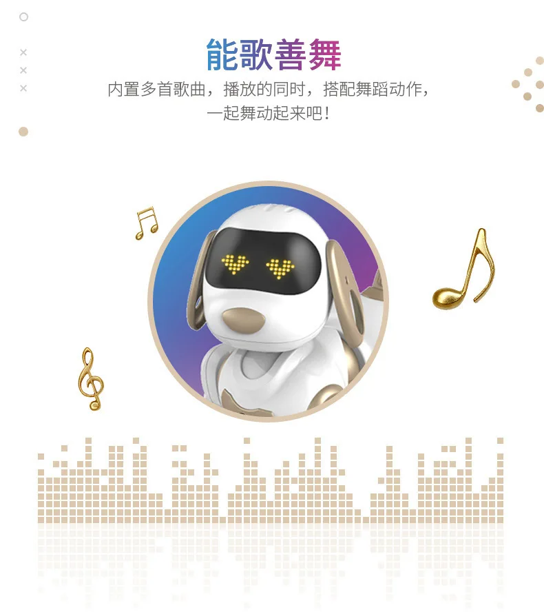Intelligent Robot Dog AMWELL Decatur 18011 Children'S Educational Early Childhood Pet Electric Remote Control Dialogue Toy Dog