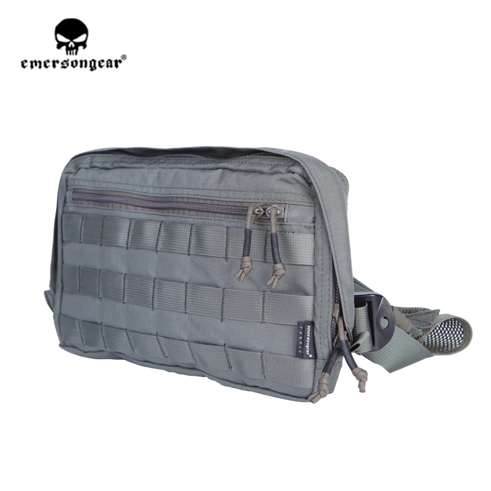 

Emersongear Chest Recon Bag Tool Pouch Combat Tactical Vest Pouch EDC Molle Chest Bag Fishing Camping Hunting Military Army Gear