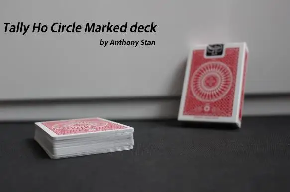 Tally Ho Circle, отмеченная колода Энтони Стэна магические трюки