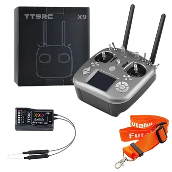 

TTSRC X9 2.4G 9CH Transmitter/Remote Control & X9D Receiver for RC Airplane Quadcopter Drone