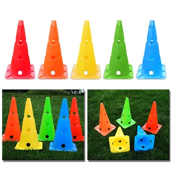 

Durable Sports Cones Skating Football Training Workout Marker and Disc Holder for Kids Field Activity