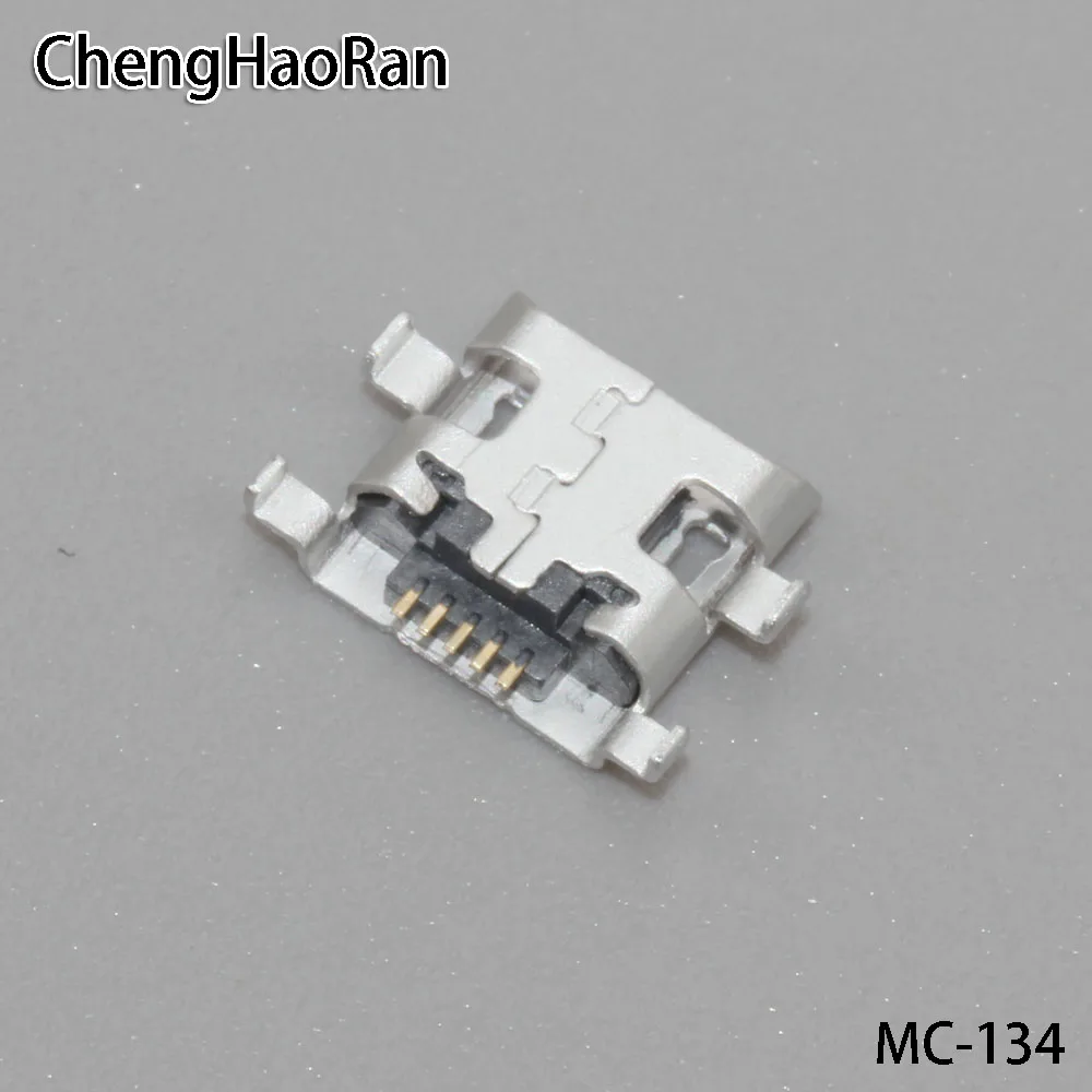 ChengHaoRan 100 шт./лот 5pin Micro USB разъем для зарядки порт разъем конический рот для Pournelle PLOYER MOMO mini P707