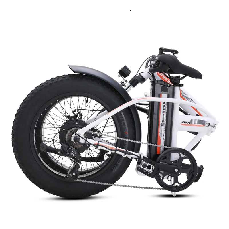 Электрический велосипед 20 дюймов ebike 48V500W горный электрический складной 4 0 fat tire