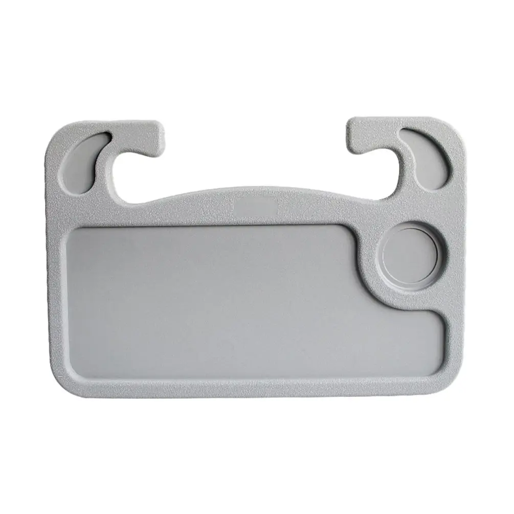 Car Desk Coffee Holder Laptop Computer Table Steering Wheel Universal Portable Eat Work Drink Seat Tray Car Accessories - Название цвета: Серый