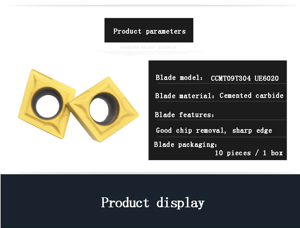 CCMT09T304 карбидные вставки CCMT 09T304 UE6020 внешние токарные инструменты Торцевая мельница токарный станок с ЧПУ Инструменты Резак токарный инструмент