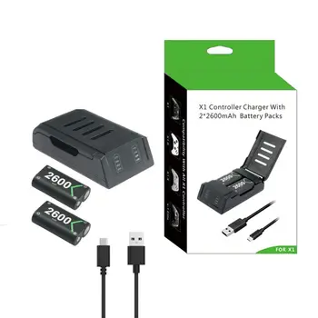 

Controller Charger Rechargeable Battery Pack Charging Station for One