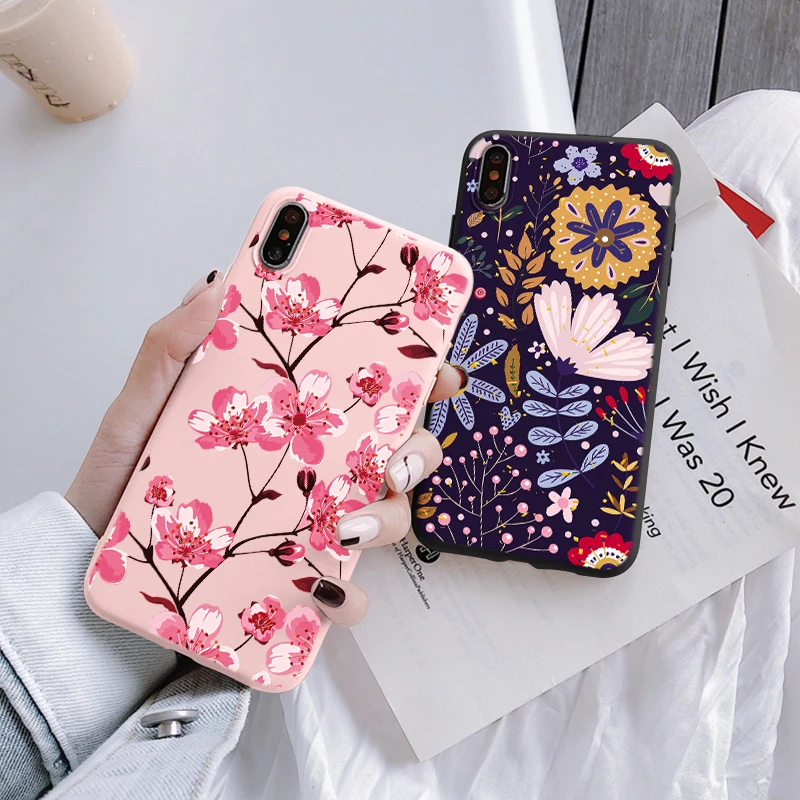 Чехол с листьями цветка сливы для Huawei Honor 20 10 Lite Pro 9X 9C Mate P30 P20 P40 E P Smart 2019 2021 Y7P Y9 |